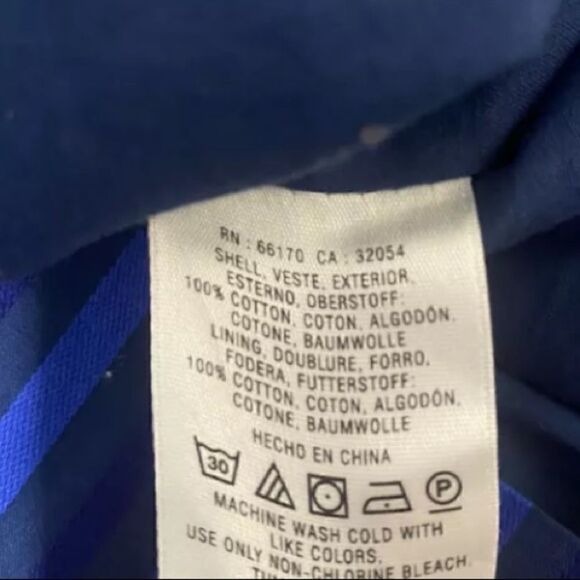 Anthropologie HD In Paris Size: 00 Cerulean Stripes Shift Short Sleeve Dress - Picture 6 of 6